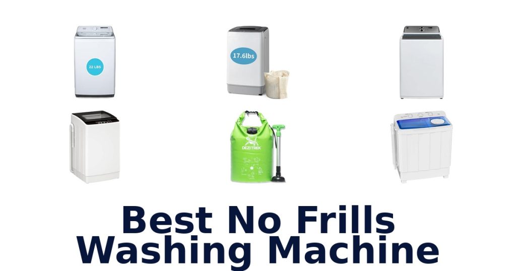 Best No Frills Washing Machine