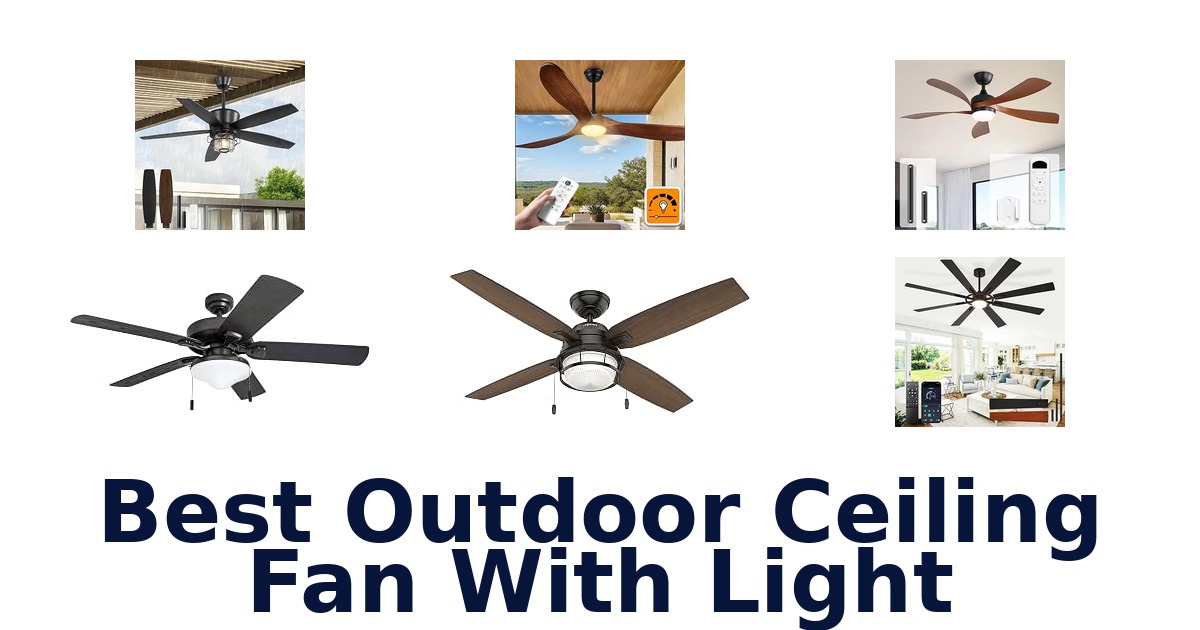 Best Outdoor Ceiling Fan With Light