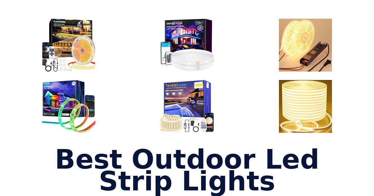 Best Outdoor Led Strip Lights