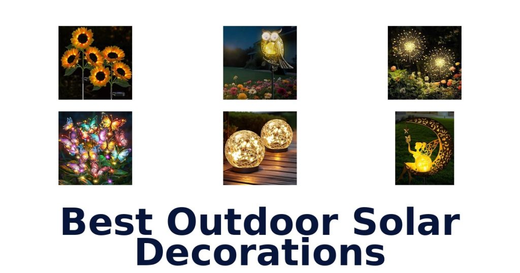 Best Outdoor Solar Decorations