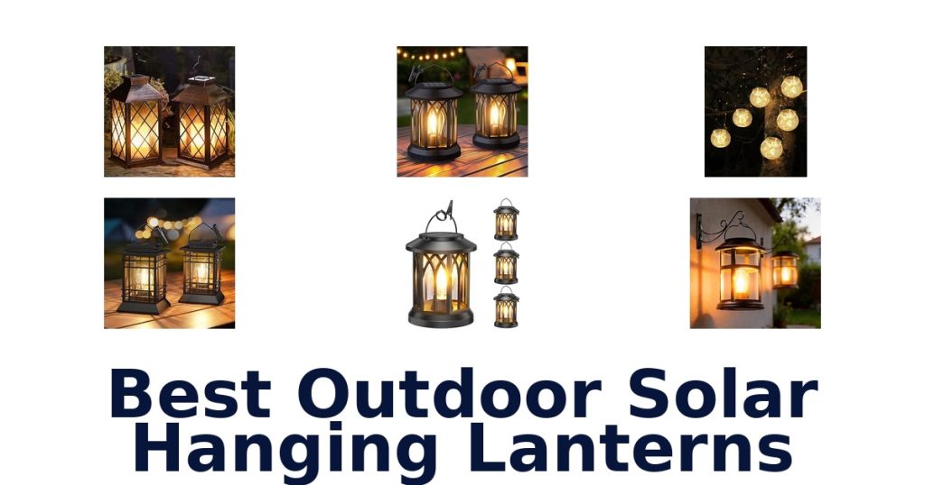 Best Outdoor Solar Hanging Lanterns
