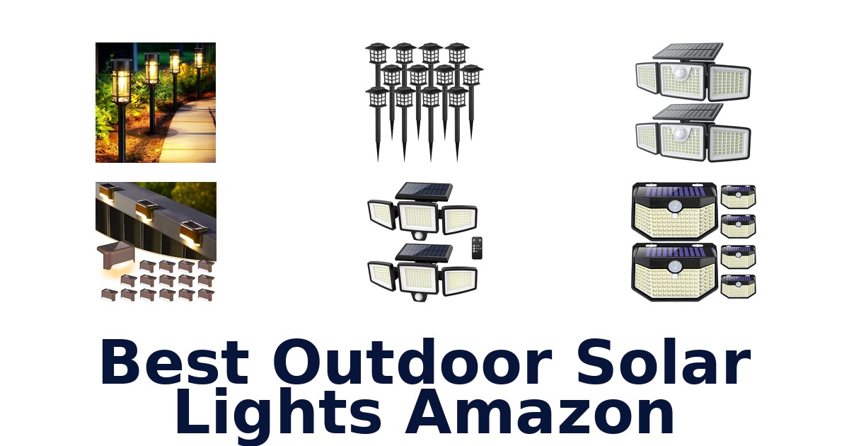Best Outdoor Solar Lights Amazon