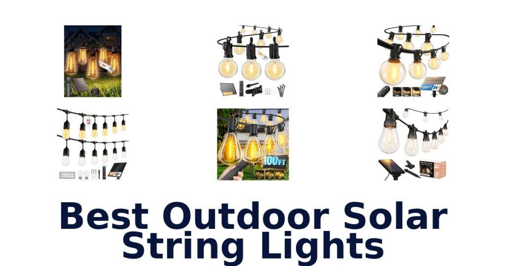 Best Outdoor Solar String Lights