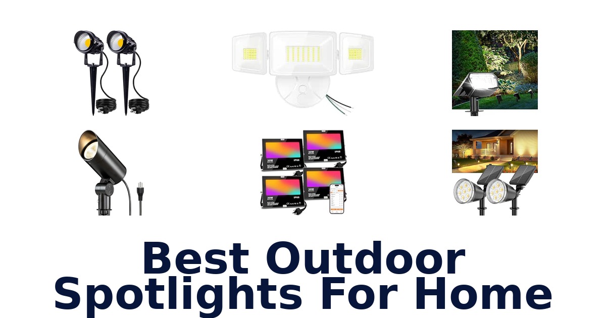 Best Outdoor Spotlights For Home
