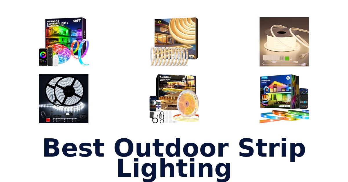 Best Outdoor Strip Lighting