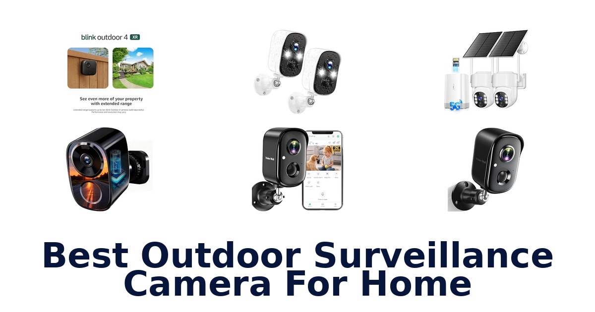 Best Outdoor Surveillance Camera For Home