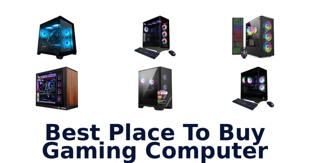 Best Place To Buy Gaming Computer