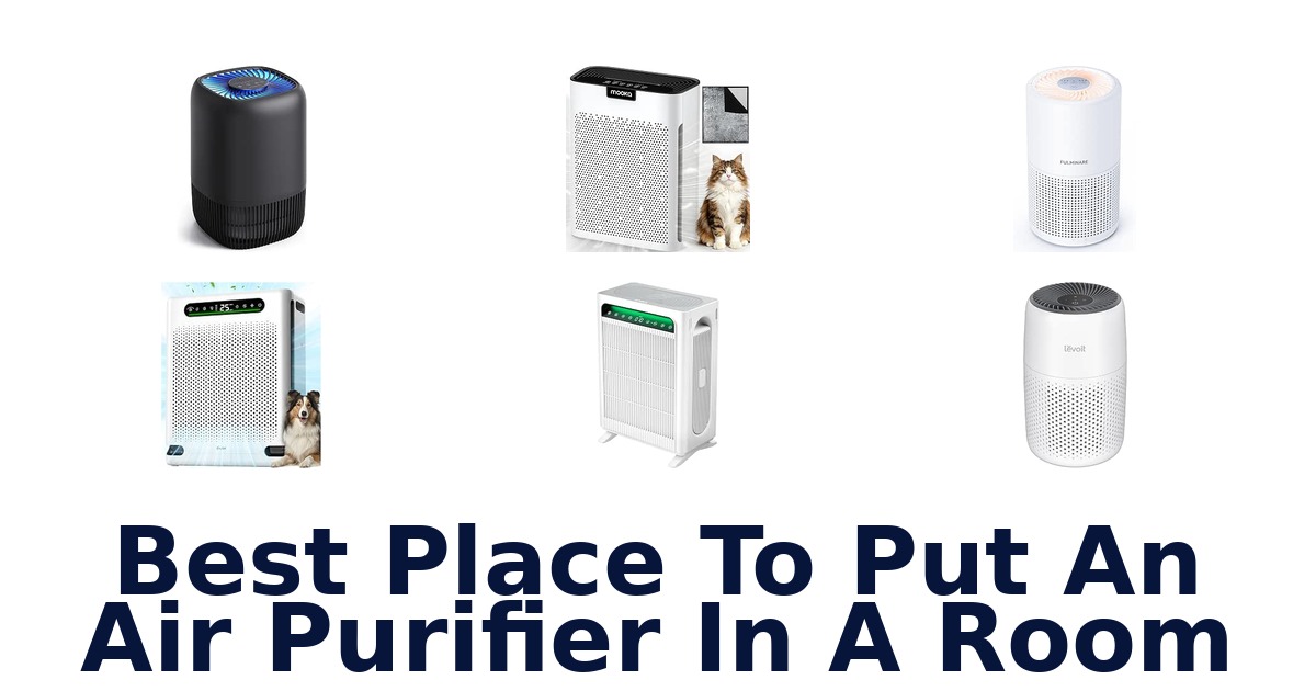 Best Place To Put An Air Purifier In A Room
