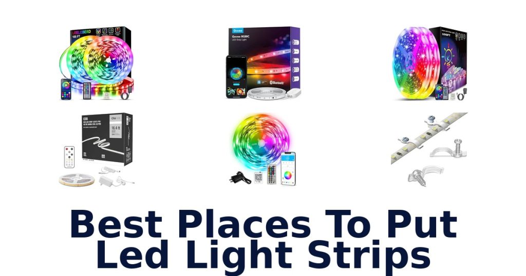 Best Places To Put Led Light Strips
