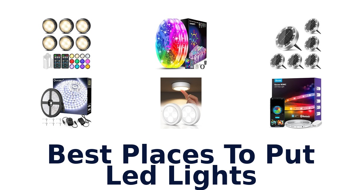 Best Places To Put Led Lights