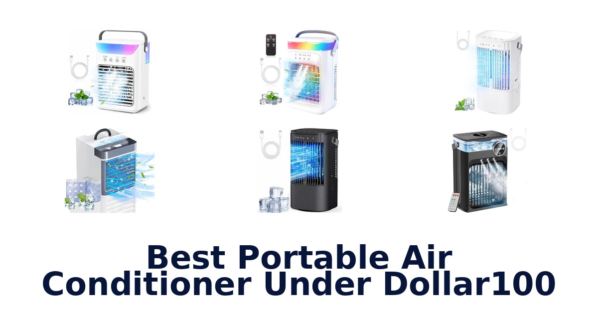 Best Portable Air Conditioner Under Dollar100