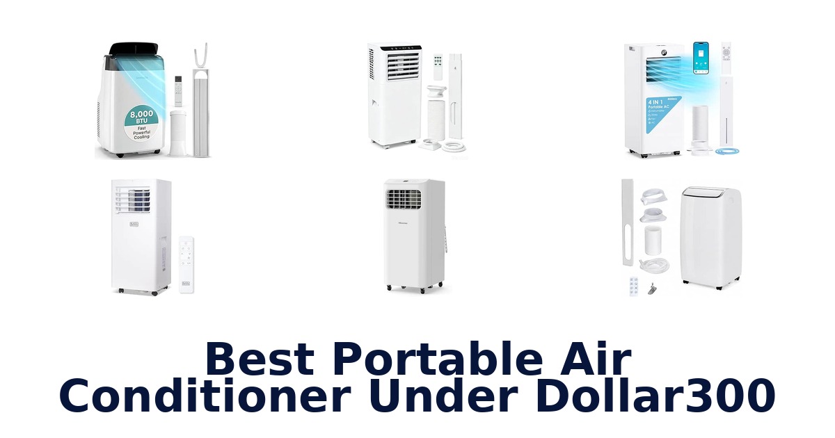 Best Portable Air Conditioner Under Dollar300