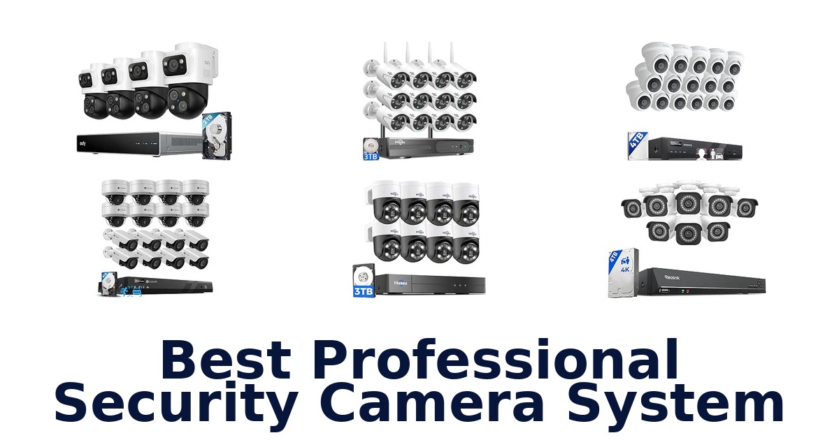 Best Professional Security Camera System