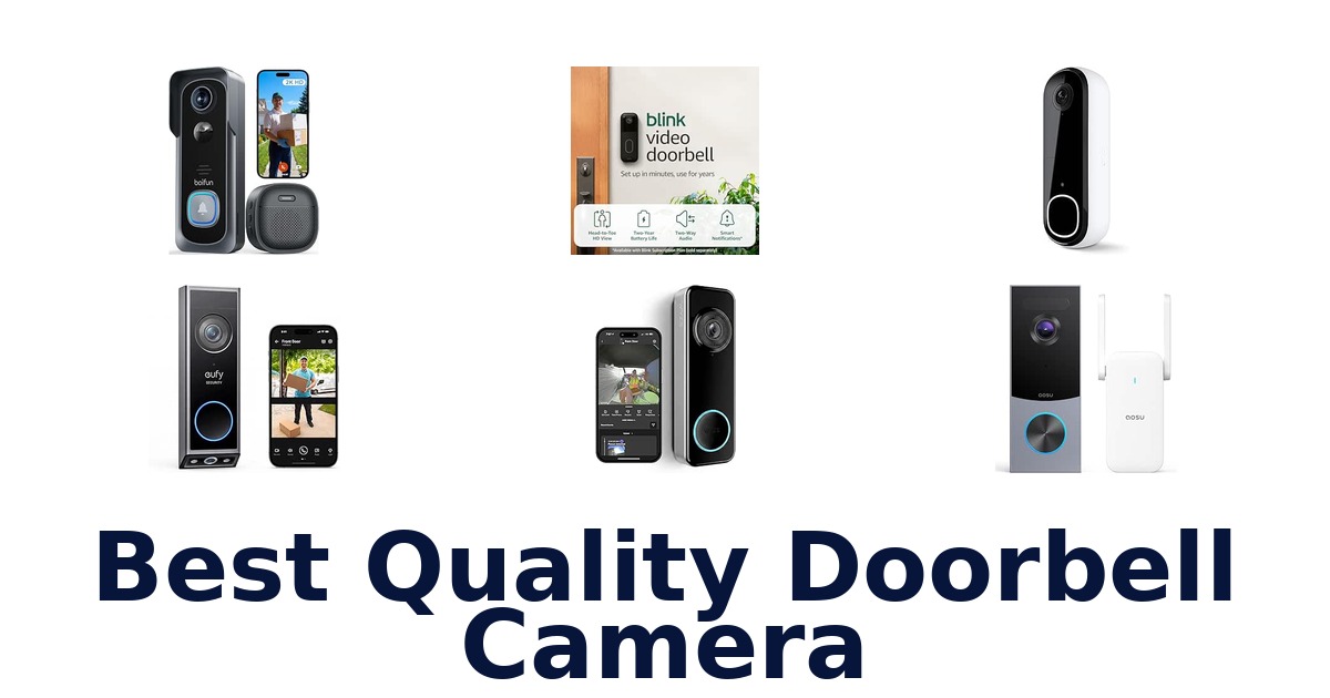 Best Quality Doorbell Camera