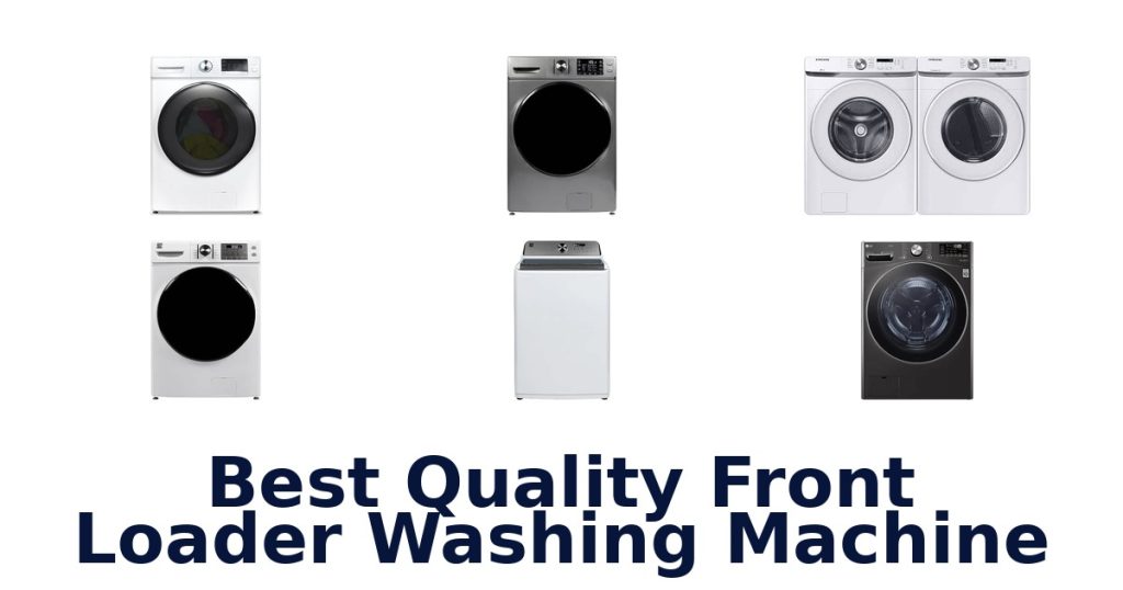 Best Quality Front Loader Washing Machine