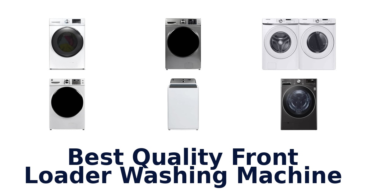 Best Quality Front Loader Washing Machine