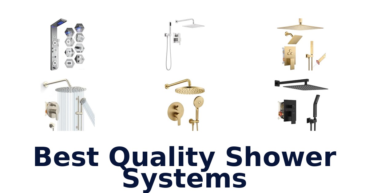 Best Quality Shower Systems