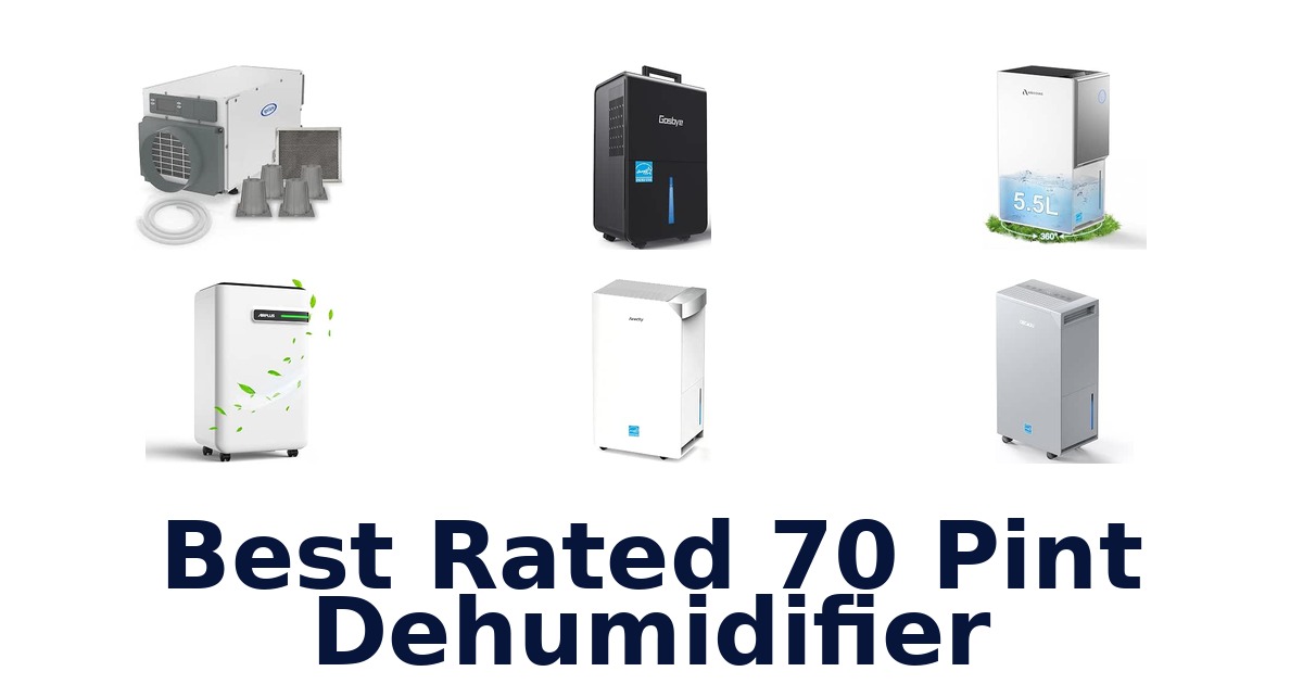 Best Rated 70 Pint Dehumidifier
