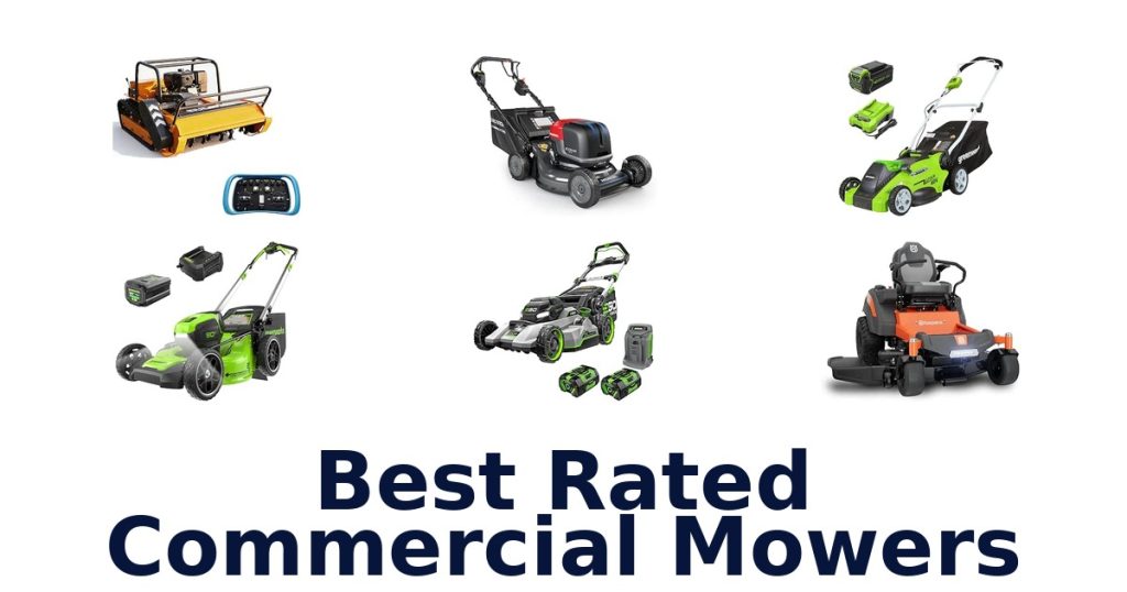 Best Rated Commercial Mowers