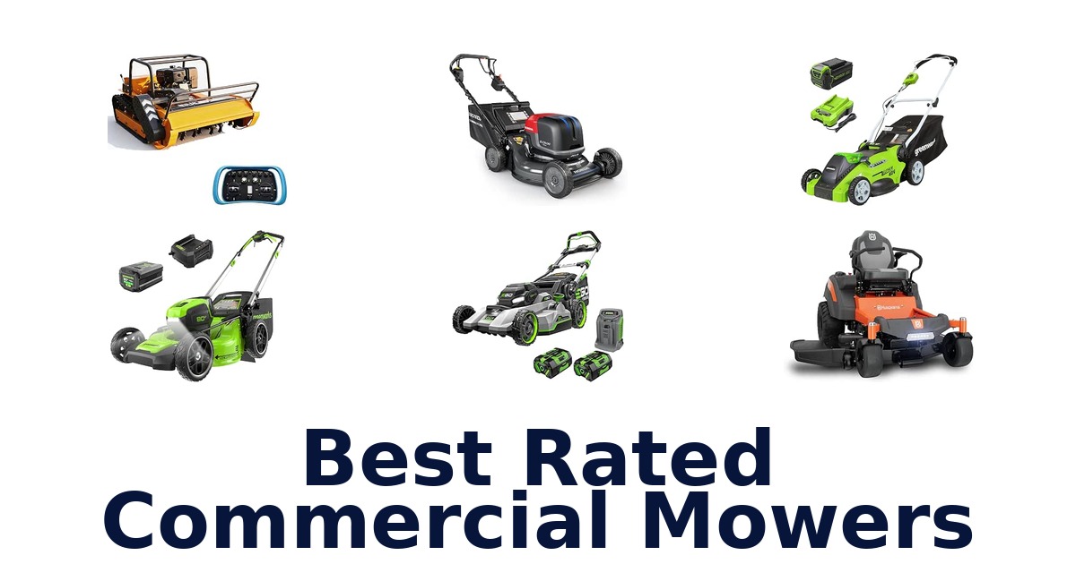 Best Rated Commercial Mowers