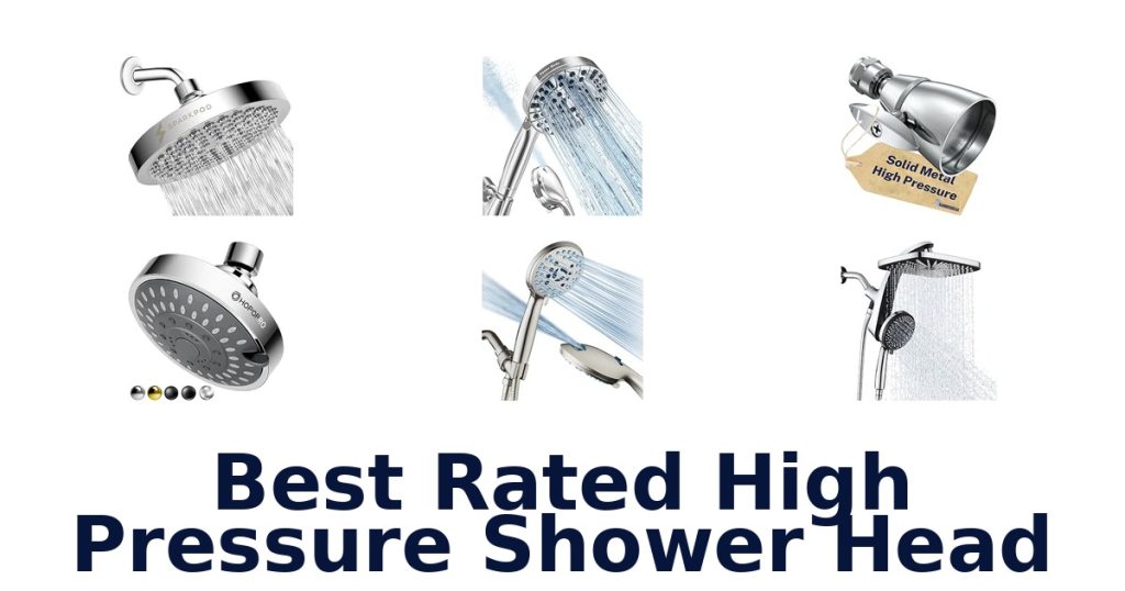 Best Rated High Pressure Shower Head