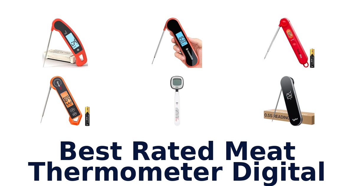 Best Rated Meat Thermometer Digital
