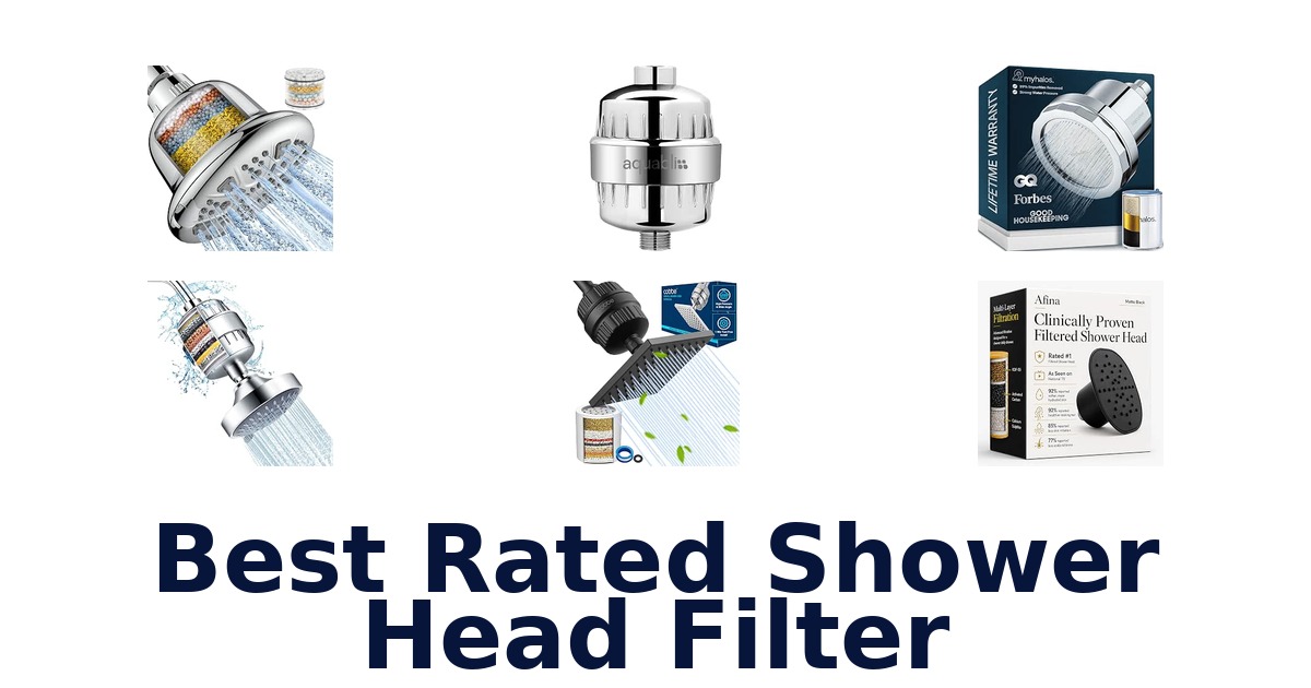 Best Rated Shower Head Filter