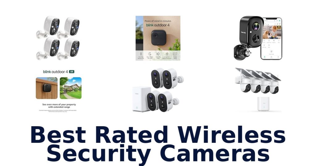 Best Rated Wireless Security Cameras