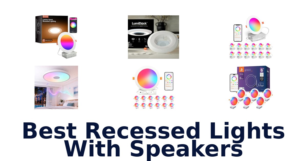 Best Recessed Lights With Speakers