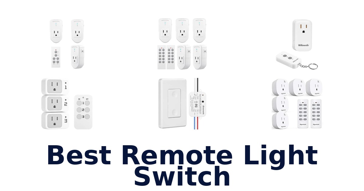 Best Remote Light Switch