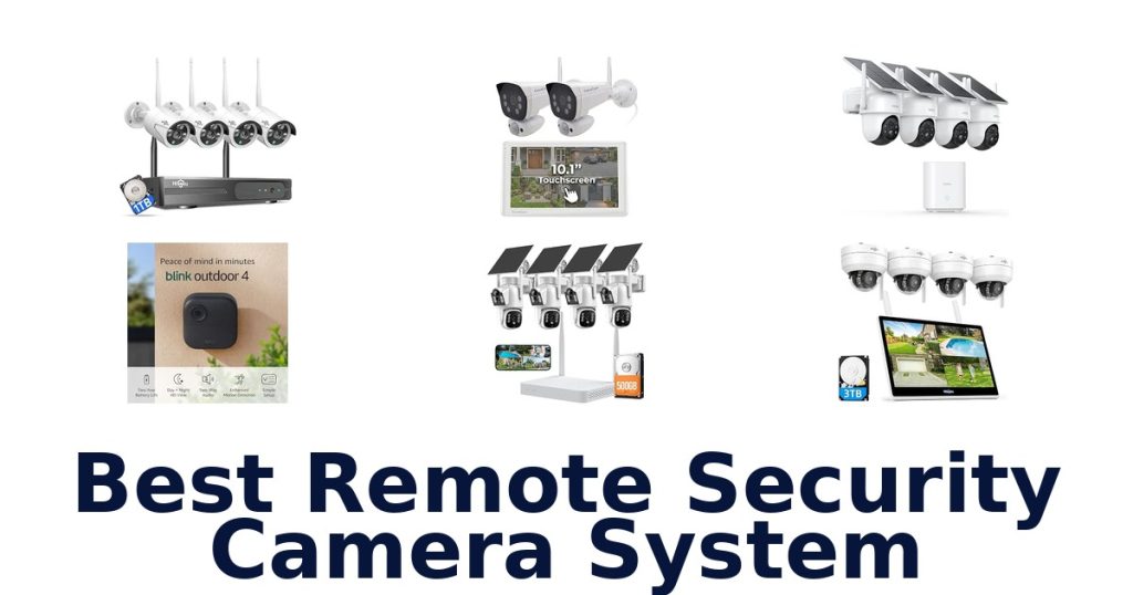 Best Remote Security Camera System