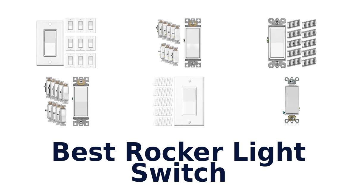 Best Rocker Light Switch