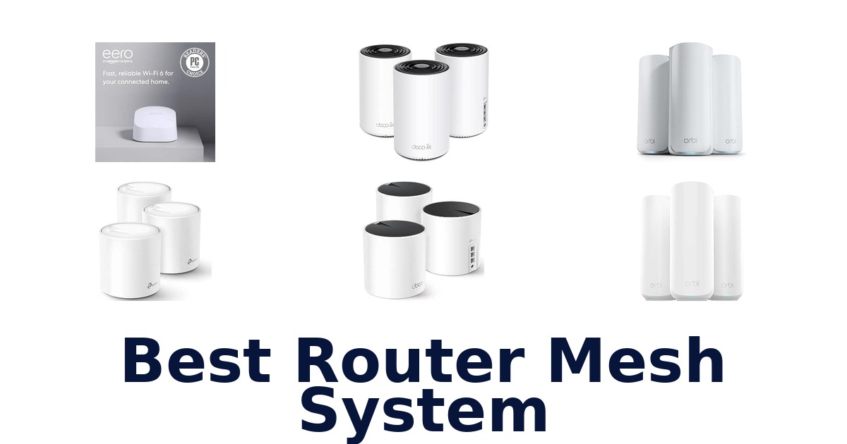 Best Router Mesh System