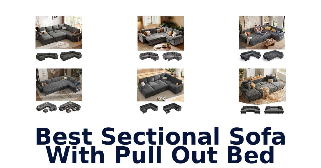 Best Sectional Sofa With Pull Out Bed