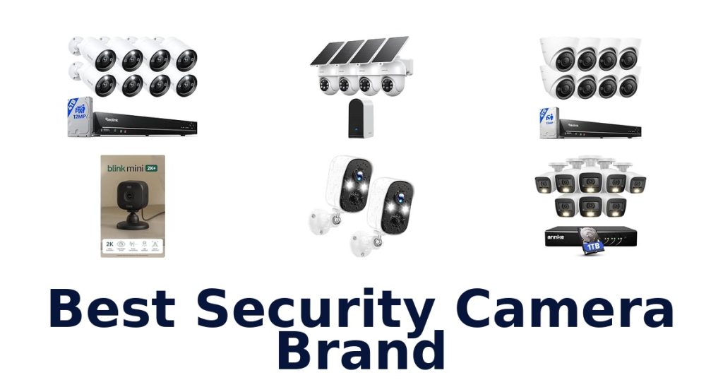 Best Security Camera Brand