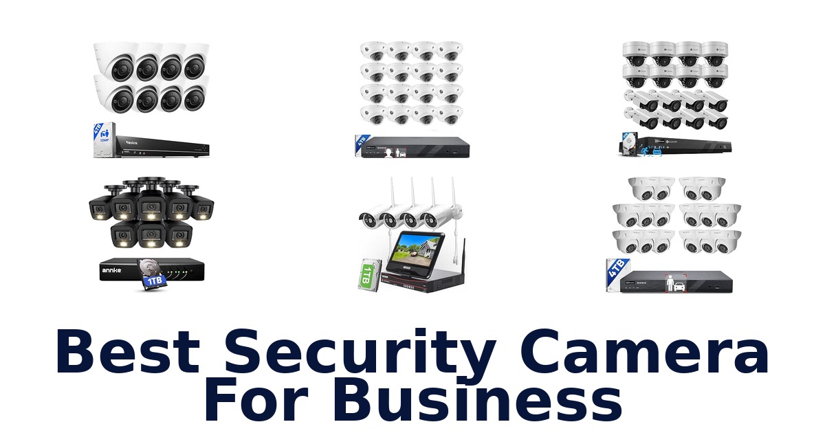 Best Security Camera For Business