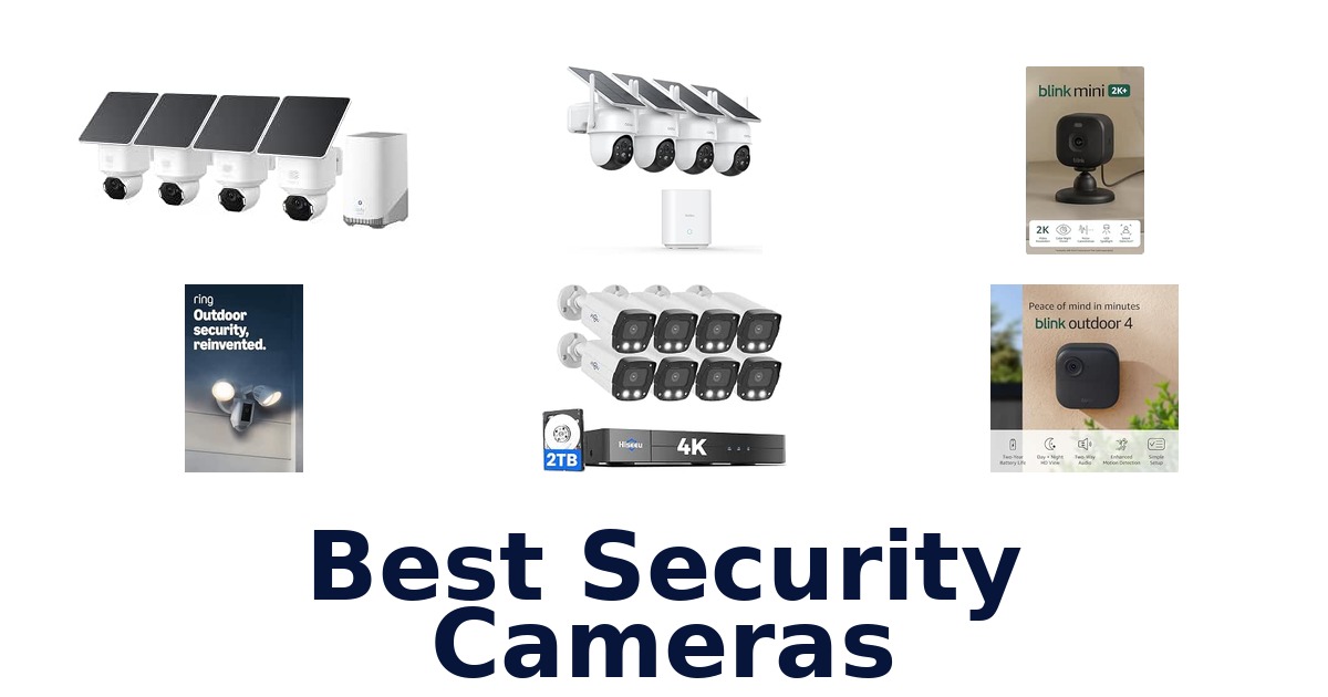 Best Security Cameras
