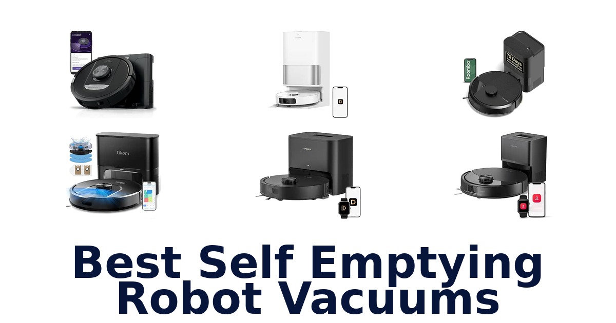 Best Self Emptying Robot Vacuums
