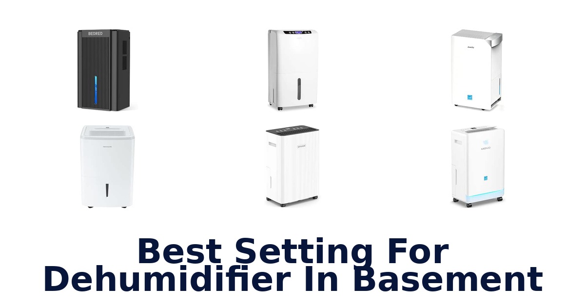 Best Setting For Dehumidifier In Basement