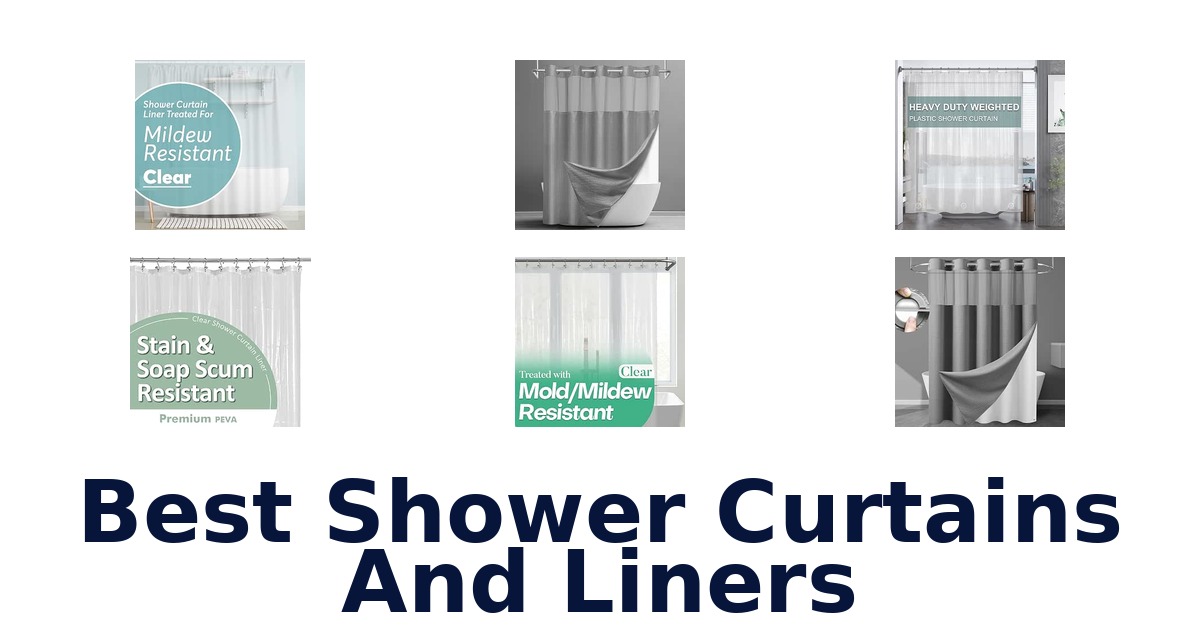 Best Shower Curtains And Liners