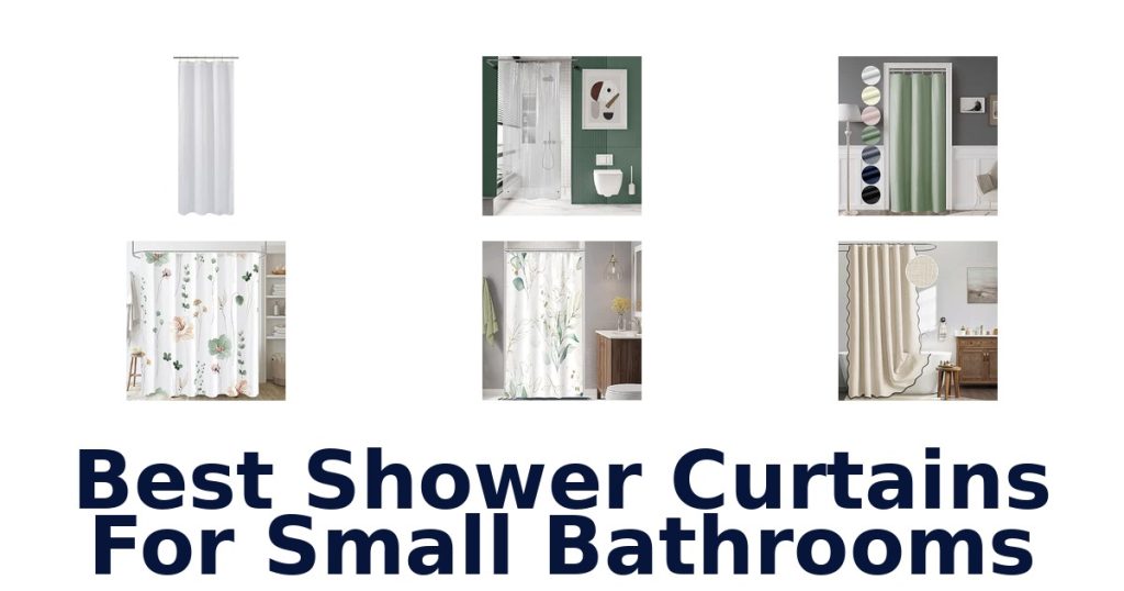 Best Shower Curtains For Small Bathrooms