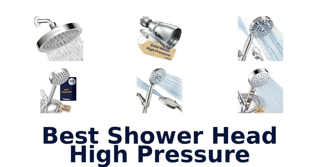 Best Shower Head High Pressure