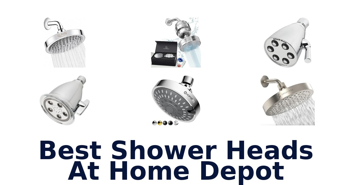 Best Shower Heads At Home Depot