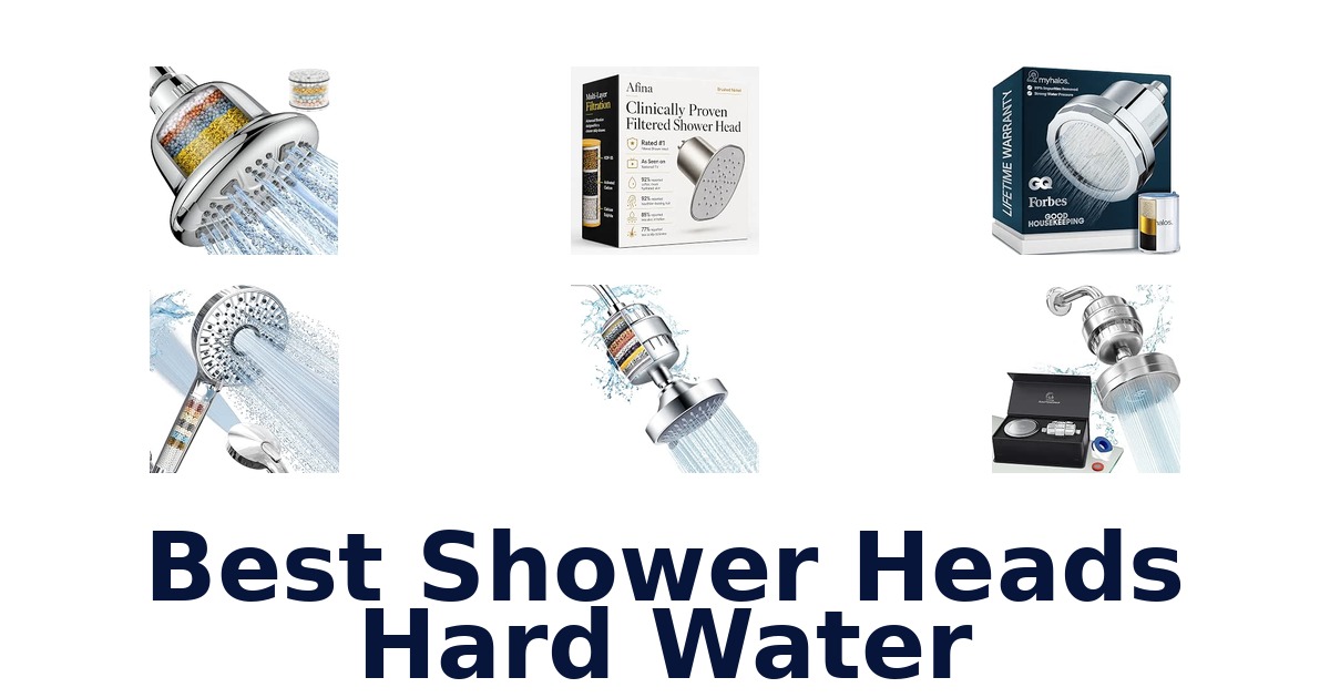 Best Shower Heads Hard Water