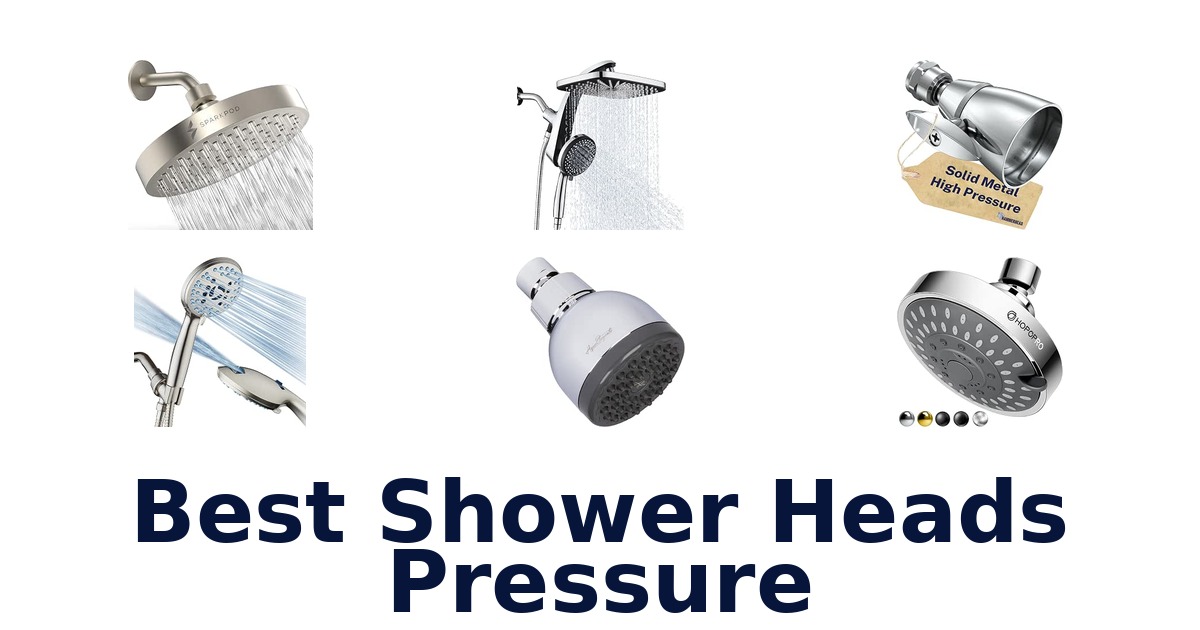 Best Shower Heads Pressure