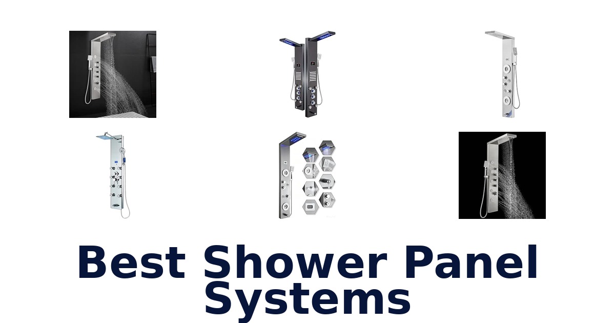 Best Shower Panel Systems