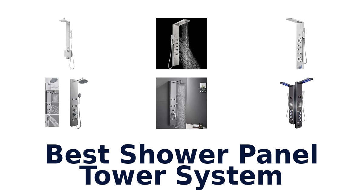Best Shower Panel Tower System