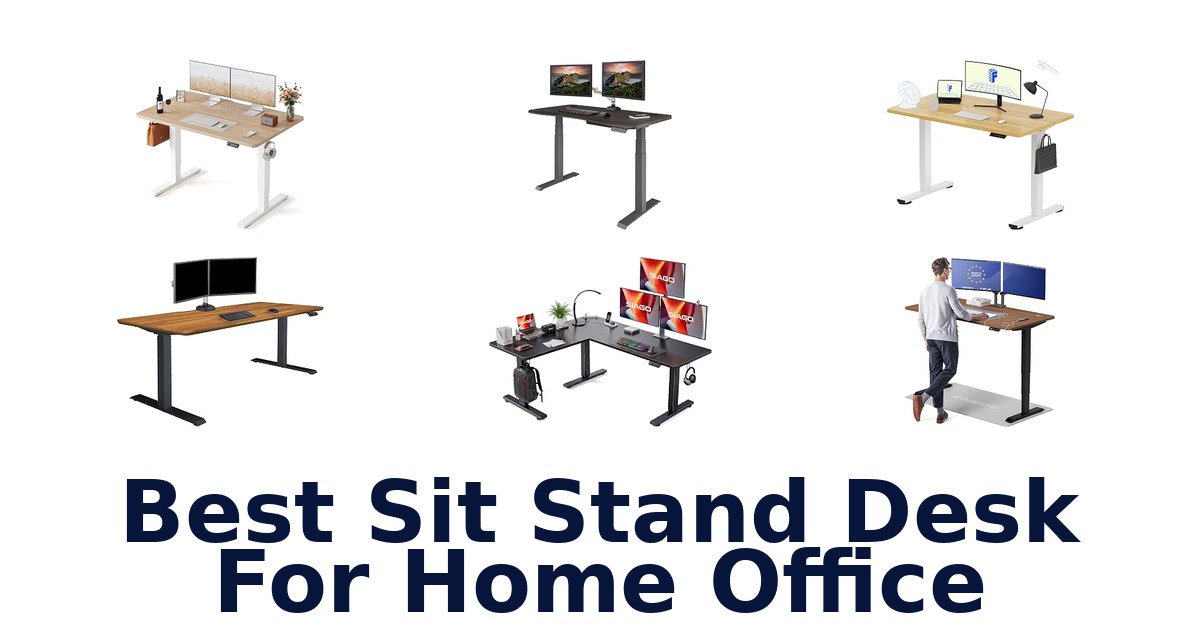 Best Sit Stand Desk For Home Office