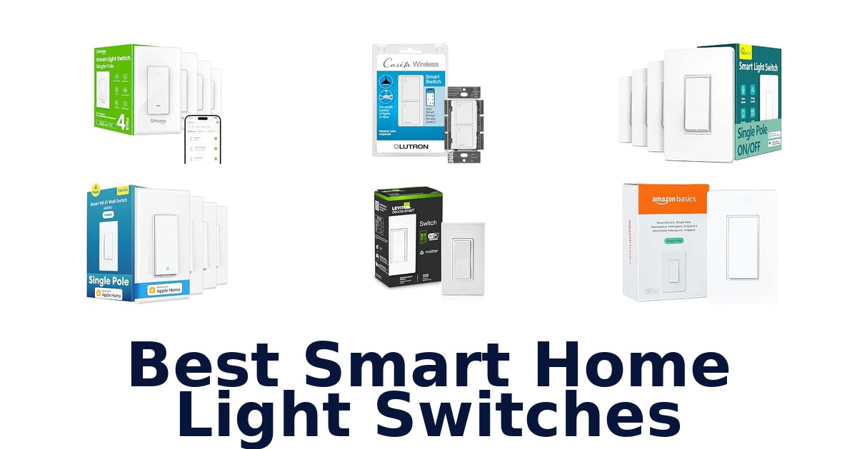 Best Smart Home Light Switches