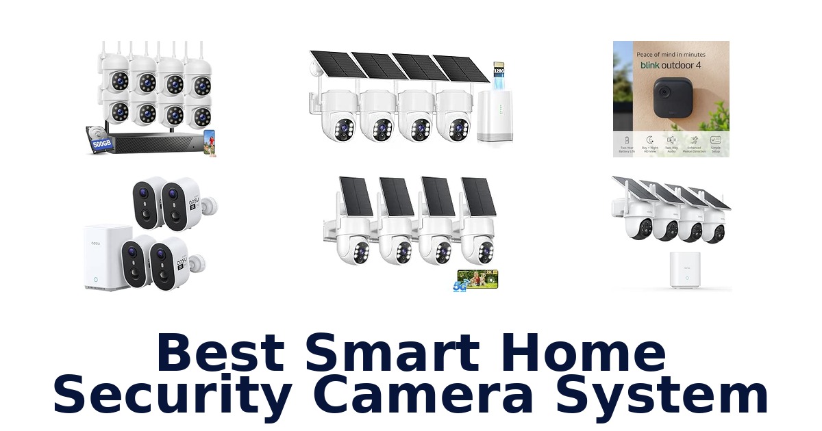 Best Smart Home Security Camera System